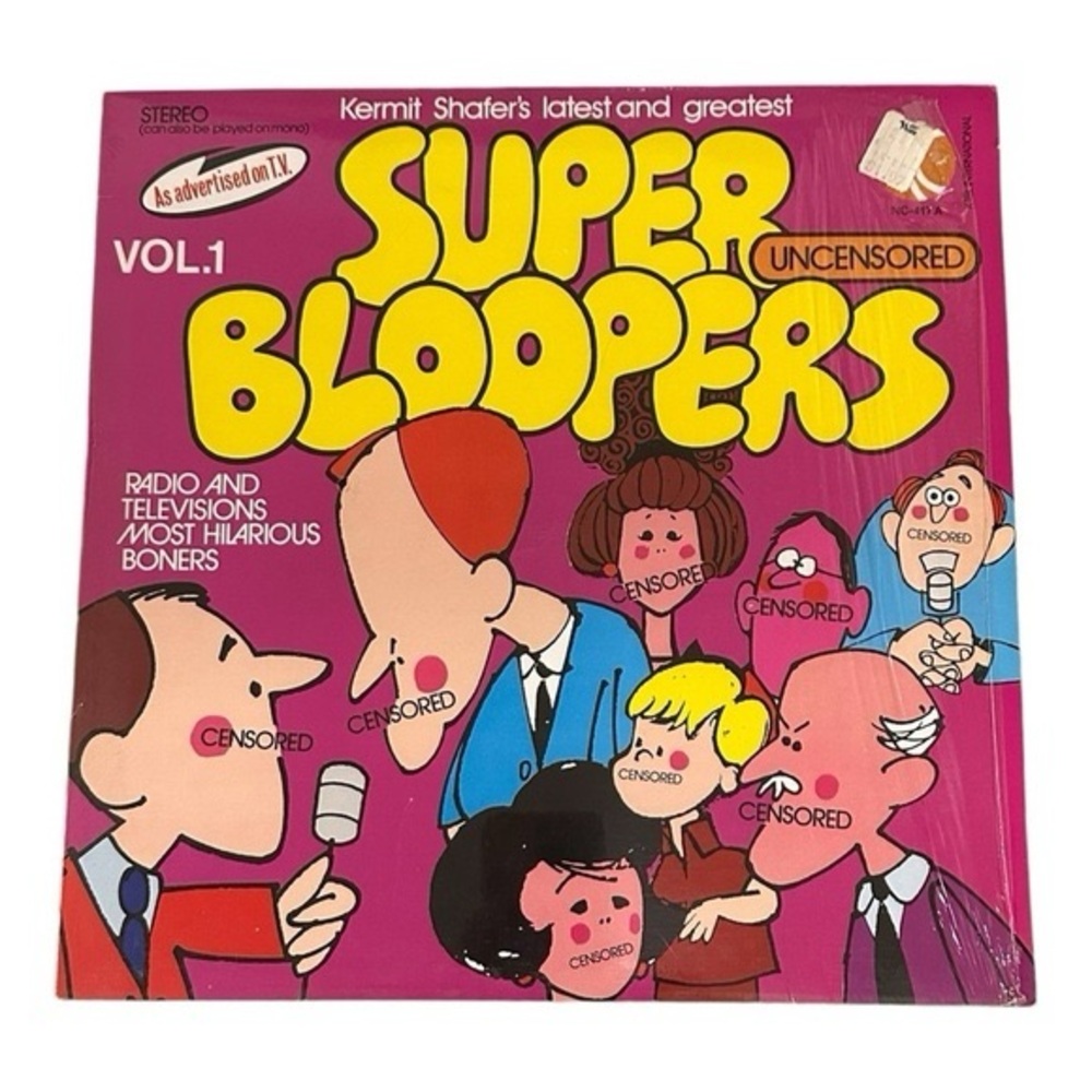 Kermit Shafers Latest And Greatest Super Bloopers Vol 1 Vinyl